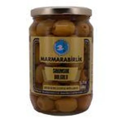 Marmarabirlik Sarımsak Dolgulu Grüne Oliven Mit Knoblauch 700g