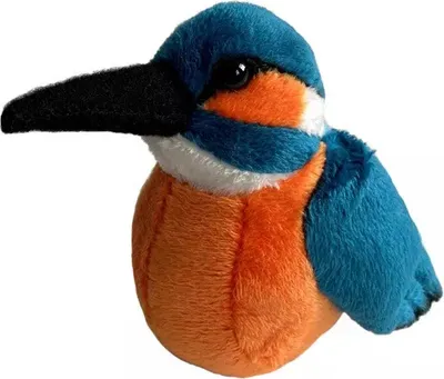 Zdjęcie produktu dla Maskotka Ptak zimorodek zwyczajny 13 cm