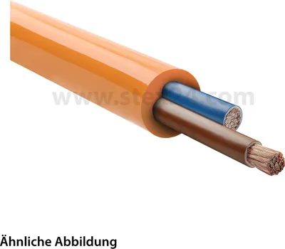 Immagine prodotto di Cavo HELU H05BQ-F 2X0,75 mm² Cavo di collegamento per apparecchi AD 5,7 mm - 7,4 mm Tensione nominale Uo/U 300 V/500 V - 1 metro