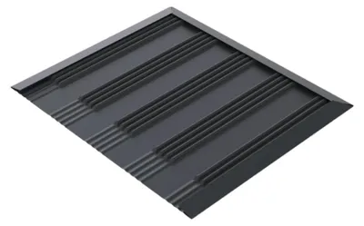 Image de Tôle de protection Aerocompact, XM-FCMB, taille moyenne, noire, 1 pièce