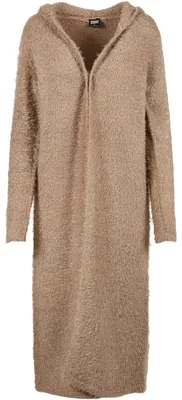 Produktbild von Urban Classics - Strickjacke mit Kapuze für Damen TN500 (S) (Sanftes Braungrau)