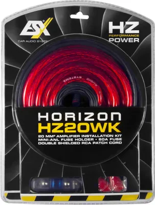 Produktbild von ESX Stromkabel Subwoofer HZ20WK 20mm² Auto Carhifi KabelSet für Endstufe Bassbox