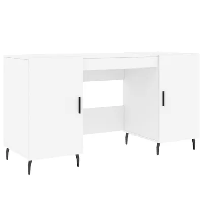 Produktbild von Schreibtisch Weiß 140x50x75 cm Holzwerkstoff