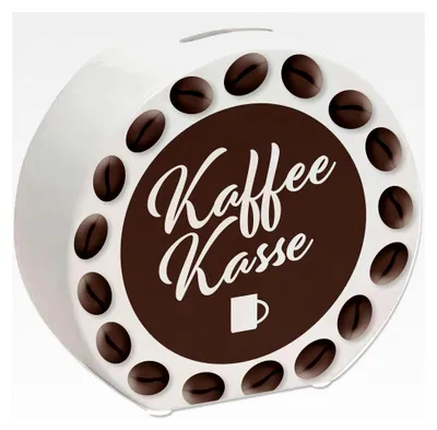 Produktbild von Kaffeekasse Spardose für Trinkgeld als Geschenk für Frisöre