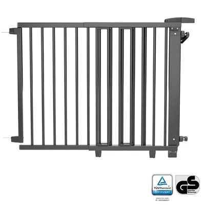 Produktbild von Geuther 2735+ Treppenschutzgitter 95 cm - 135 cm - Schwarz