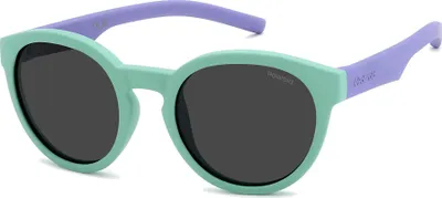 Produktbild von Polaroid Kinder PLD 8019/S Aqua 45/19/125 Kinder Sonnenbrillen