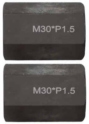 Produktbild von KS TOOLS Gewindeadapter-Satz M30x1,5x65mm, 2-tlg ( 460.1778 )