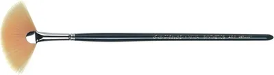 da Vinci 400 Gr 3 'NOVA' FAECHERPINSEL kz. gruenlackierte Stiele