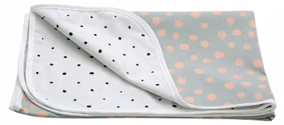Obrázek produktu pro Motherhood Bavlněná deka oboustranná 80x100 cm růžové puntíky