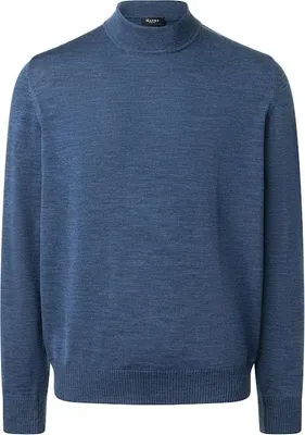 Produktbild von Pullover Stehkragen 1/1 Arm 380 Deep Sea Größe 52