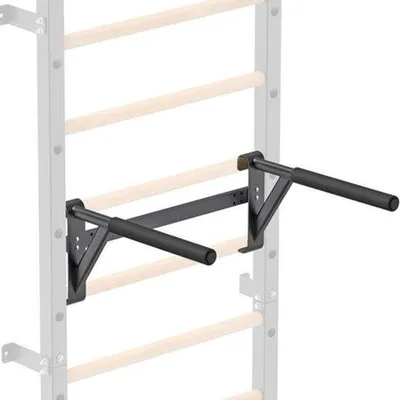 Produktbild von Halterung für Klimmzugstange, rutschfeste, verstellbare Griffe, Klimmzugstange für Krafttraining, Tragfähigkeit: 250 lbs