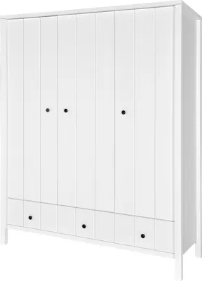 Image de Armoire pour enfants Allpin, 3 portes - idéale pour la chambre d'enfant