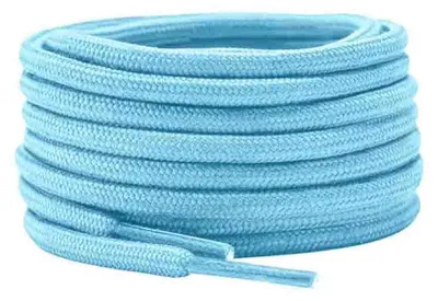 schnuersenkel rund blau hell