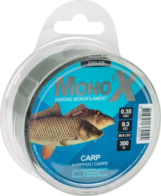 Produktbild von Spro CTEC Mono X Carp black 0,35mm 9,3kg 300m