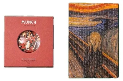 Obrázek produktu pro Zoom Micropuzzle Munch Strigatul, Londji
