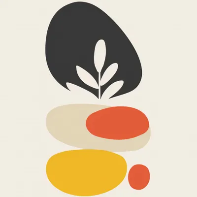 Immagine prodotto di Poster 30x30cm Coerenza botanica