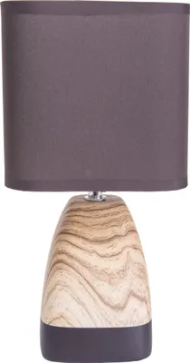 Produktbild von Näve Leuchten Tischleuchte DORIAN mit E14 Tischleuchte DORIAN mit E14 Tischleuchten - Keramiktischleuchte "DORIAN", Tischlampe im Natural Style, aus Keramik in braun, 31 cm hoch, Ø 15 cm, E14-Fassung – Schnurschalter