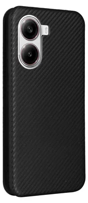 Obrázek produktu pro Pro Xiaomi Poco X7 Pro 5G / Redmi Turbo 4 Ochranné pouzdro z uhlíkových vláken, černé