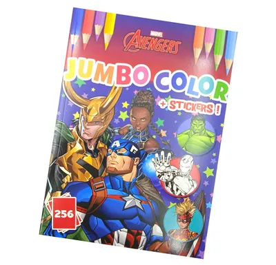Produktbild von Maxi-Malbuch Marvel Jumbo – Avengers