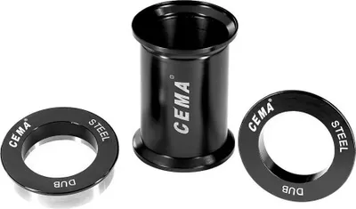 Produktbild von Cema Bb86 Sram Dub-ceramic Lagerschalen Silber 86/92 mm / 41 mm Silber 86/92 mm
