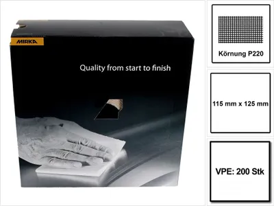 Obrázok produktu pre Mirka Goldflex Soft 115x125mm P220 200ks ( 2912707022 ) Podložka pod ruku v roli perforovaná