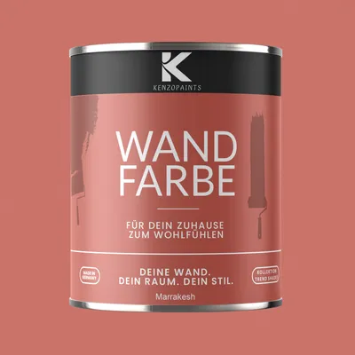 Produktbild von Kenzopaints 750ml Wandfarbe Designfarbe Innenfarbe - Marrakesh