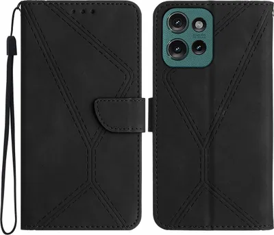 Produktbild von Motorola Edge 50 Neo Hülle - Coverup Klapphülle - Schwarz