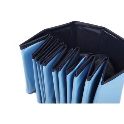 Produktbild von Hundepool Schwimmbecken 120x30cm Swimmingpool Badewanne Faltbarer Planschbecken Badewanne Doggy Pool für Großes Haustier Hund Katze PVC rutschfest