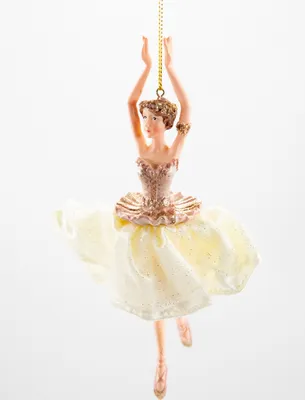 Produktbild von Ballerina Engel Elfe Fee Tänzerin Christbaumschmuck Weihnachtsschmuck