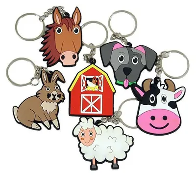 Produktbild von Kinderbauernhof-Schlüsselanhänger