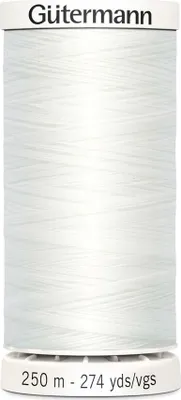 Produktbild von Gütermann Nähgarn Allesnäher 250 m Farbe 0800 weiß