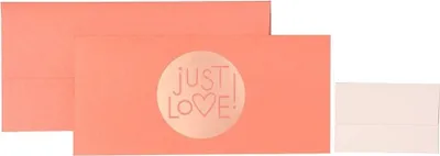 Produktbild von Geschenkumschlag für Geld Just Love