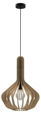 Produktbild von EGLO Velasco, Flexible Halterung, Schwarz, Holz, Holz, Stahl, Holz, Holz, Drinnen