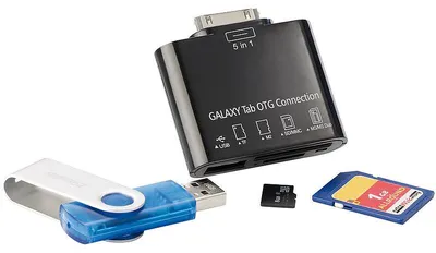Image de Adaptateur 5 en1connecteur dock pour Galaxy Tab