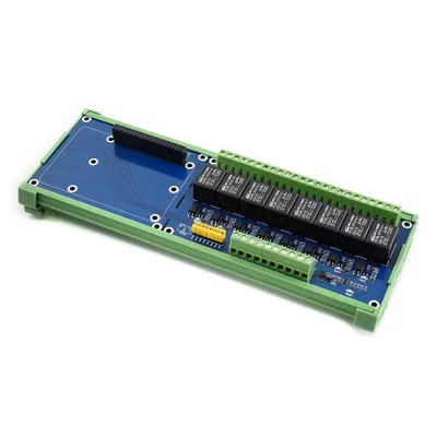 Produktbild von 8 Kanal Hutschienen Relaismodul für Raspberry Pi