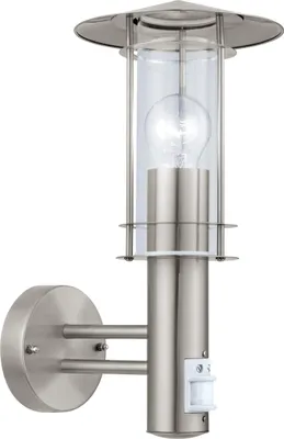 Produktbild von LISIO Wand-/Deckenleuchte Lampe Beleuchtung - L17,5 x H36 x AL22,5cm - edelstahl - 1X60W exkl. - IP44