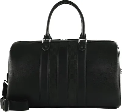 Image de Ted Baker sac de voyage Waylin House CheckPolyuréthaneHoldall Bag Black noir