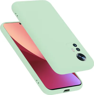 Produktbild von Cadorabo Schutzhülle für Xiaomi 12 / 12X Hülle in Grün Handyhülle Case Cover TPU Etui