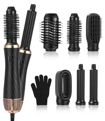 Obrázek produktu pro Stylér na vlasy - Stylér na vlasy 6v1 - 1000 W - 6 nástavců - 3 teploty