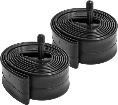 Imagen del producto de Cámaras para bicicleta de caucho butílico, de 20 pulgadas, medidas 20 x 1,50-1,75, con válvula Schrader para neumáticos de bicicleta