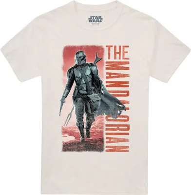 Produktbild von Star Wars: The Mandalorian - T-Shirt für Herren/Damen Uni TV30321 (XL) (Natürlich)