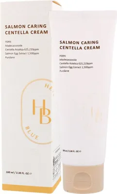Produktbild von HEVEBLUE Salmon Caring Centella Cream 100 ml - regenerierende Gesichtscreme