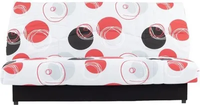 Image de Banquette Clic-Clac, 3 Places, Planete Gris, 190 x 90 x 92 cm, Matelas Coton 20 kg/m³