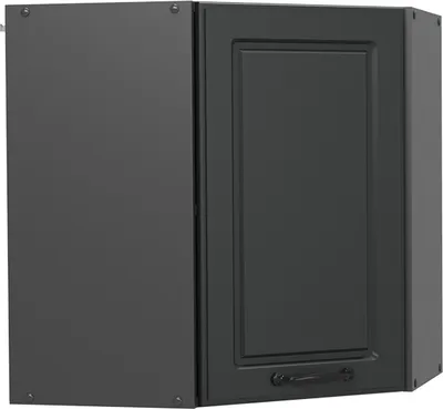 Produktbild von Eckhängeschrank Vicco R-Line Anthrazit Landhaus 57 cm, Model 54139
