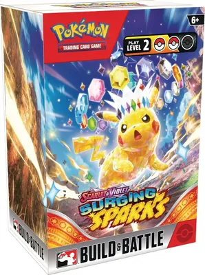Obrázek produktu pro Pokemon - TCG Scarlet And Violet Surging Sparks Build And Battle Box