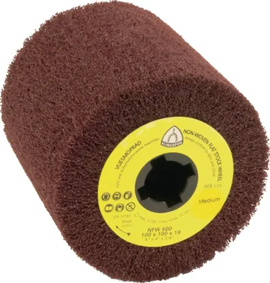Immagine prodotto di Satinierwalze NFW 600 S molto fine Ø100xB100mm 19mm KLINGSPOR