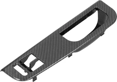 Productafbeelding van Deurgrepen, set van 2, met carbonlook interieur, geschikt voor VW Golf 4, Bora, Passat, Sharan, Alhambra, Superb