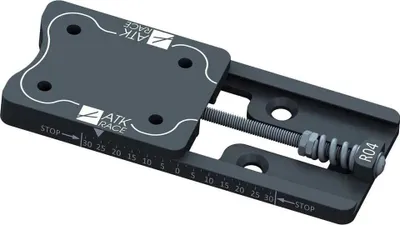 Produktbild von Atk Race Einstellplatte 60 Mm Schwarz  Schwarz One Size
