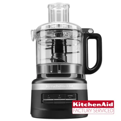 Produktbild von KitchenAid 5KFP0719EBM Food Processor 1,7l 3Stufen MATTE BLACK Factury Serviced