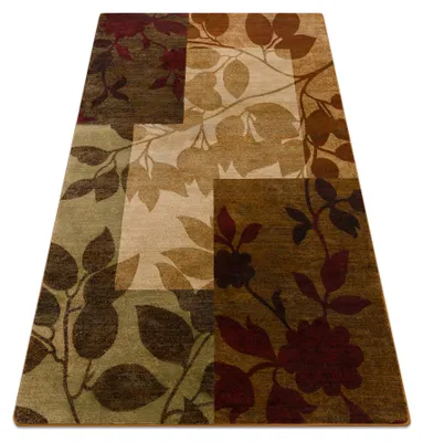 Image de Tapis ROYAL 5282 Feuilles - beige / vert beige 300x400 cm